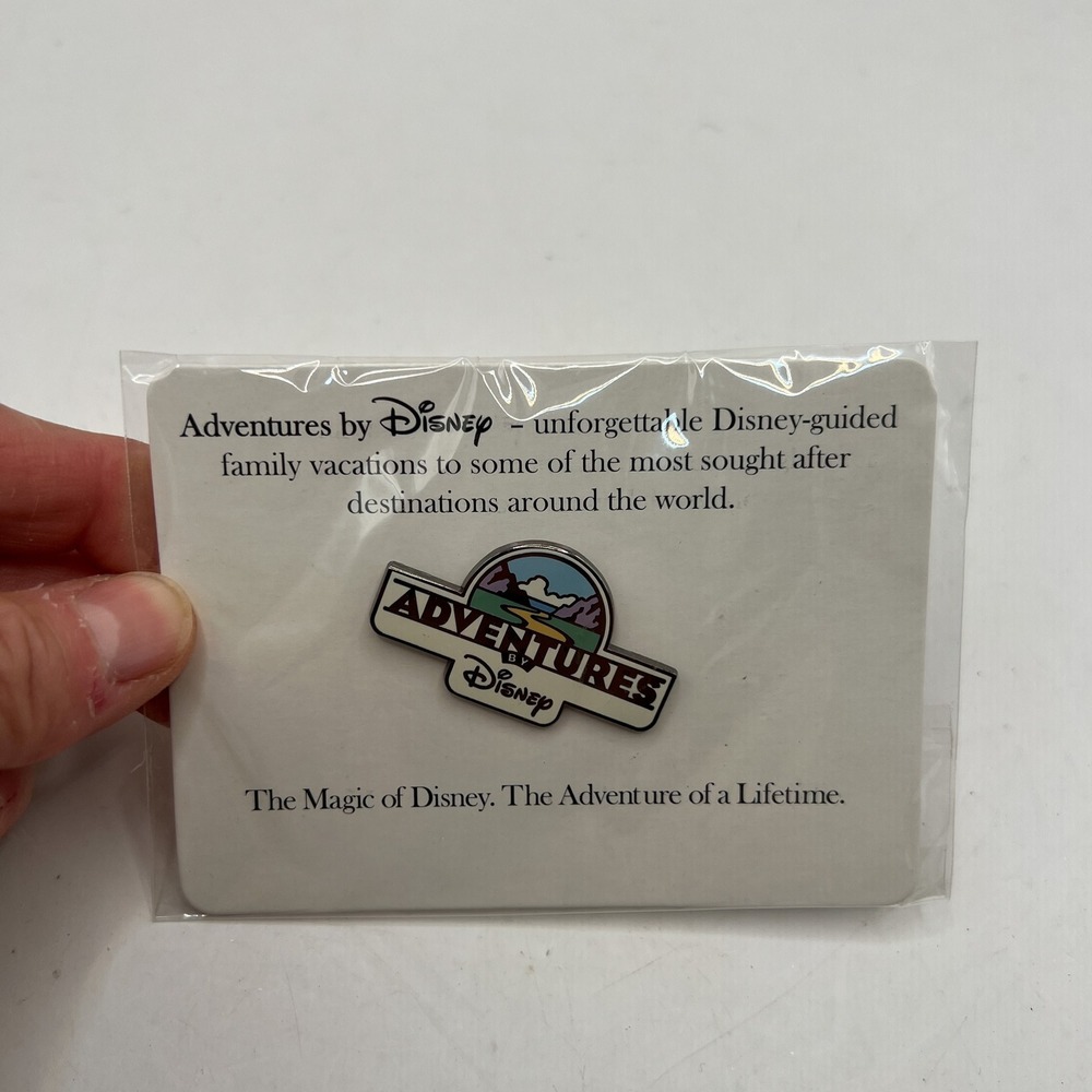 Adventures by Disney Logo Enamel Pin Collectible Travel Souvenir New